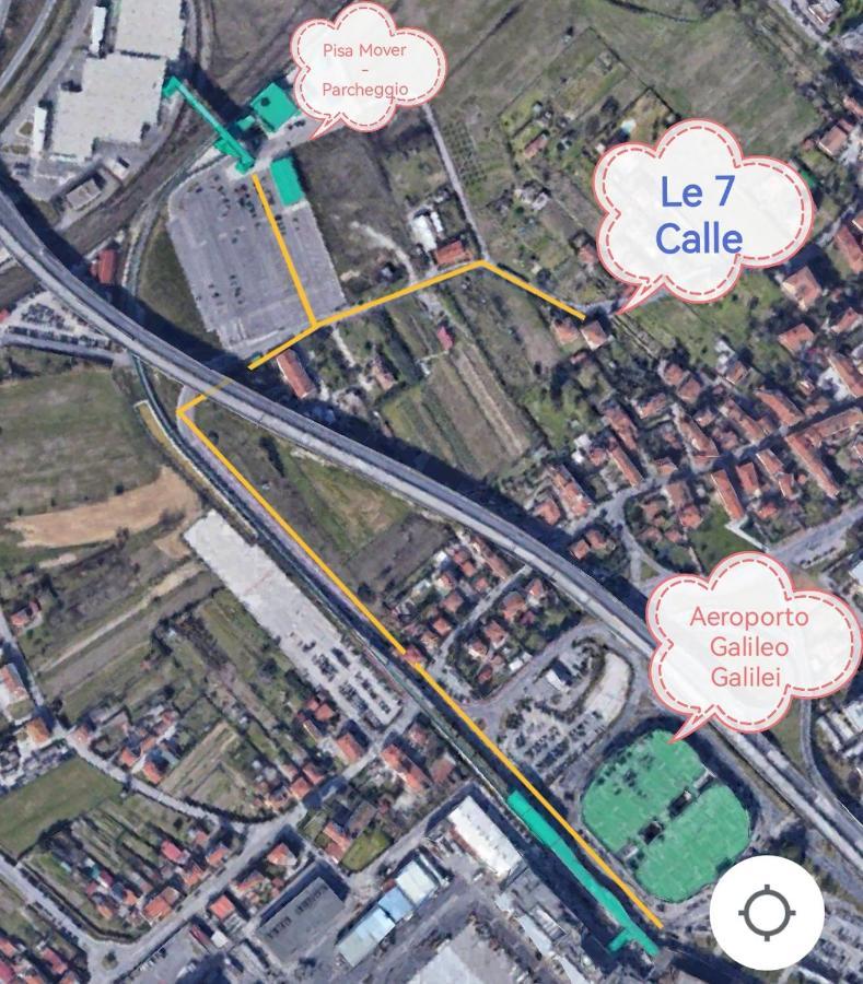 Le 7 Calle Пиза Екстериор снимка